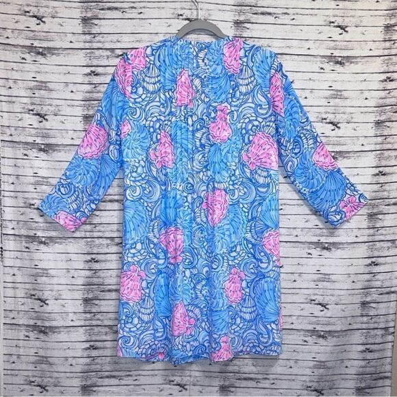 Lilly Pulitzer Marilina Tunic Dress Raising Shell - Picture 10 of 10